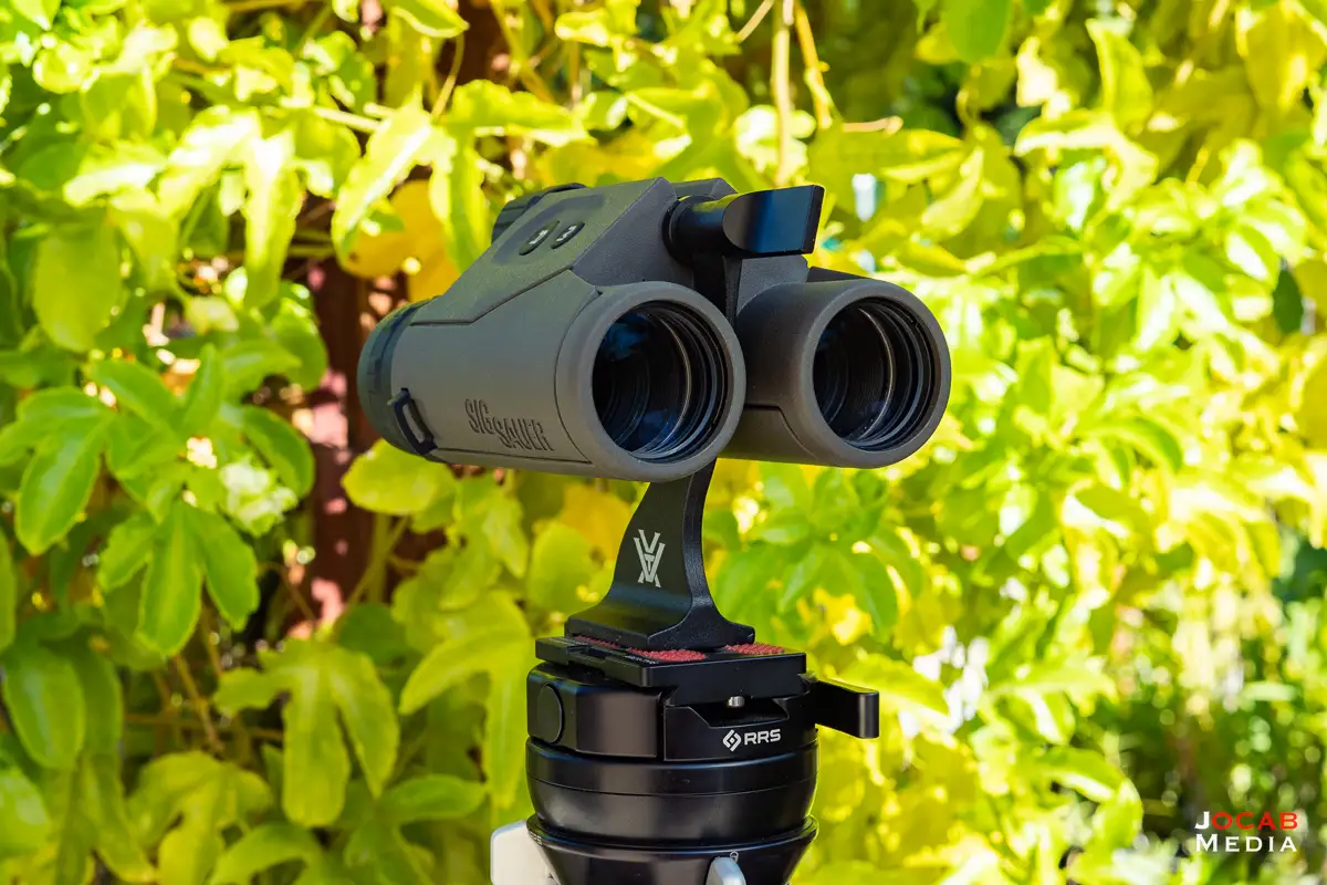 Vortex Pro Binocular Adapter in mounted position
