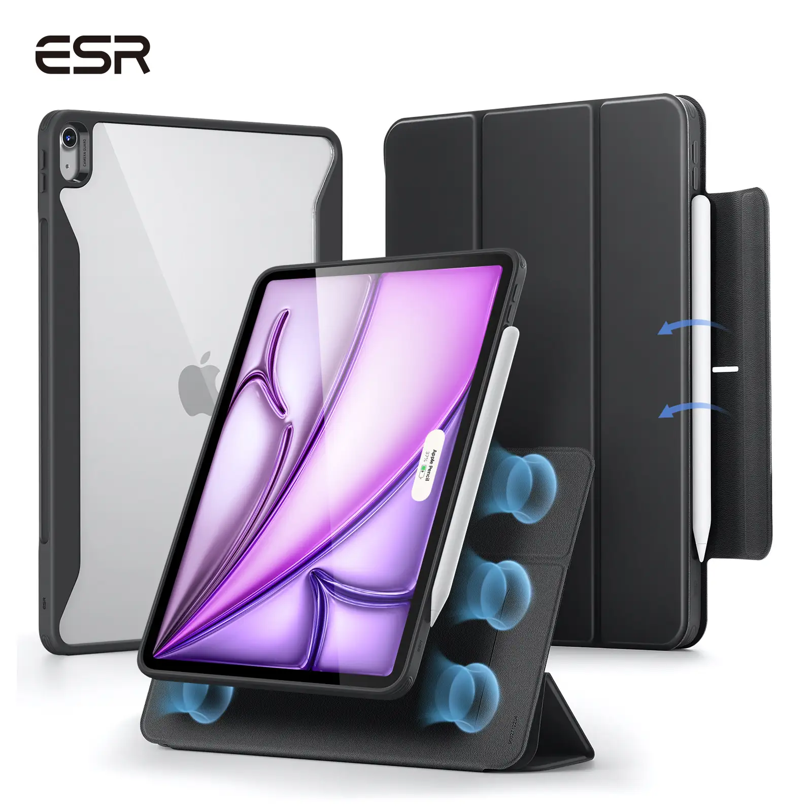 ESR iPad Mini 7 case slim profile with Pencil slot