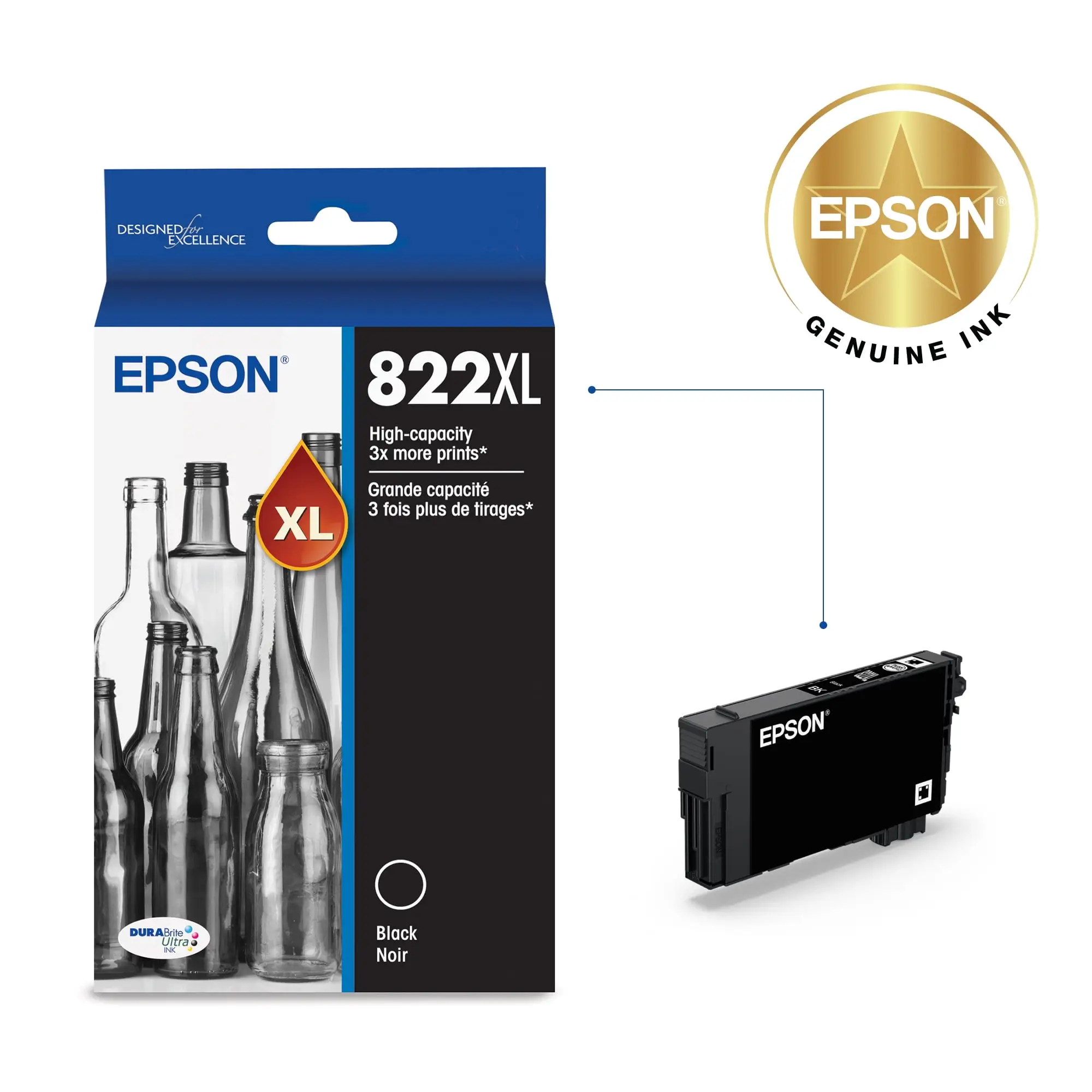 Epson DURABrite Ultra Cyan cartridge packaging