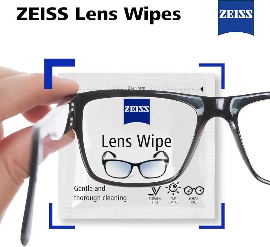 ZEISS Screen Cleaner Wipes product packaging
