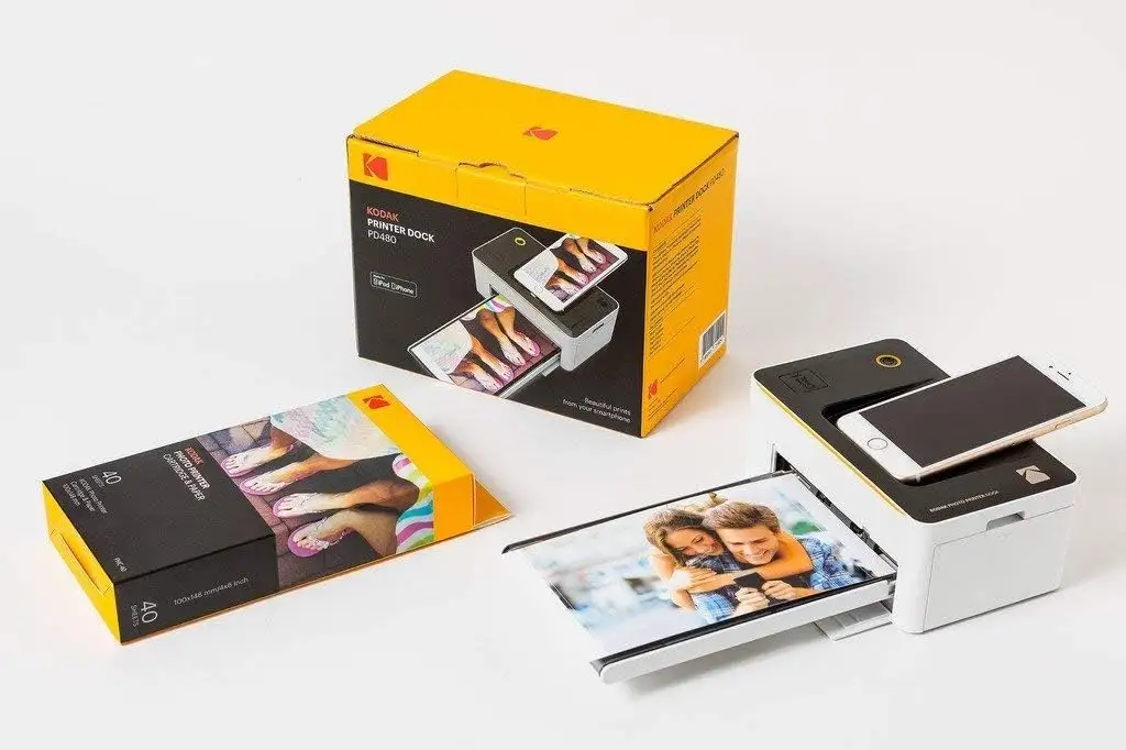 Kodak Dock Plus PHC-80 pack with photo paper and cartridge