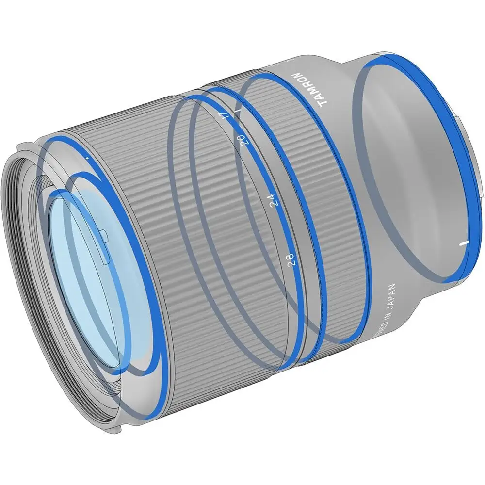 Tamron 17-28mm lens product shot for price section