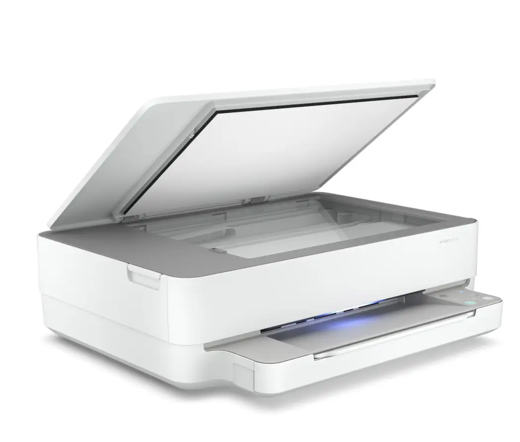 HP ENVY 6055e printer showing compact design