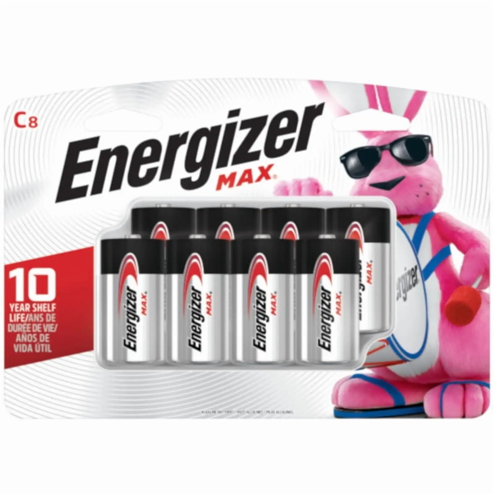 Energizer C batteries product close-up
