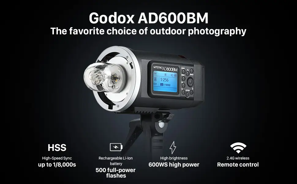 Godox AD600BMII with pricing details and accessories