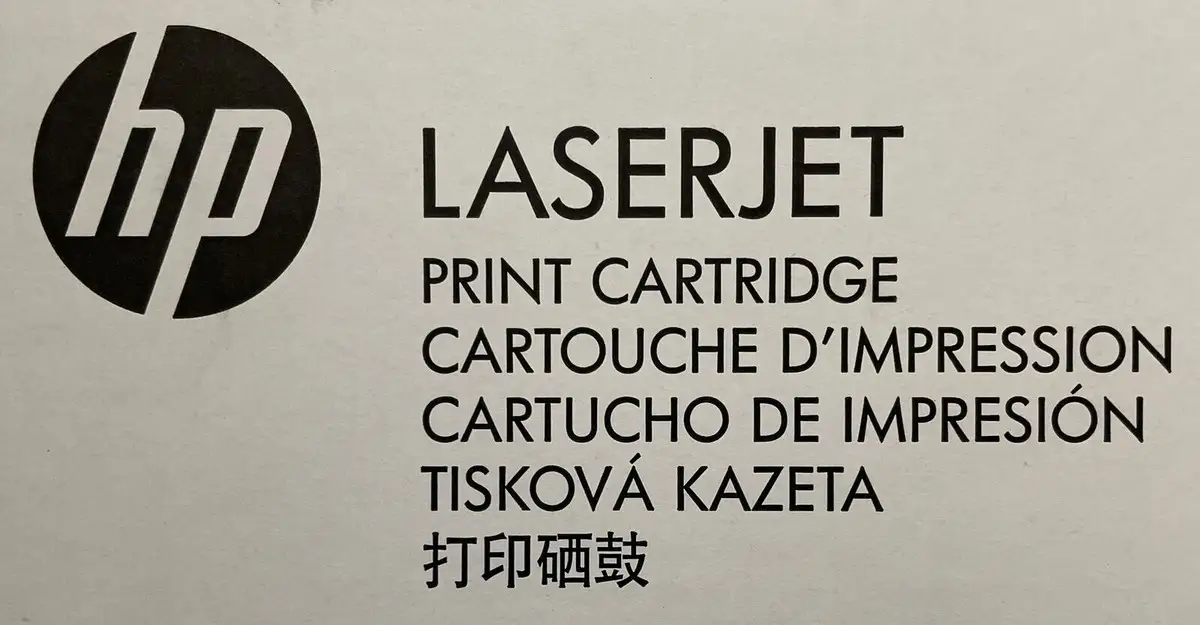 HP 414X Yellow toner cartridge product photo