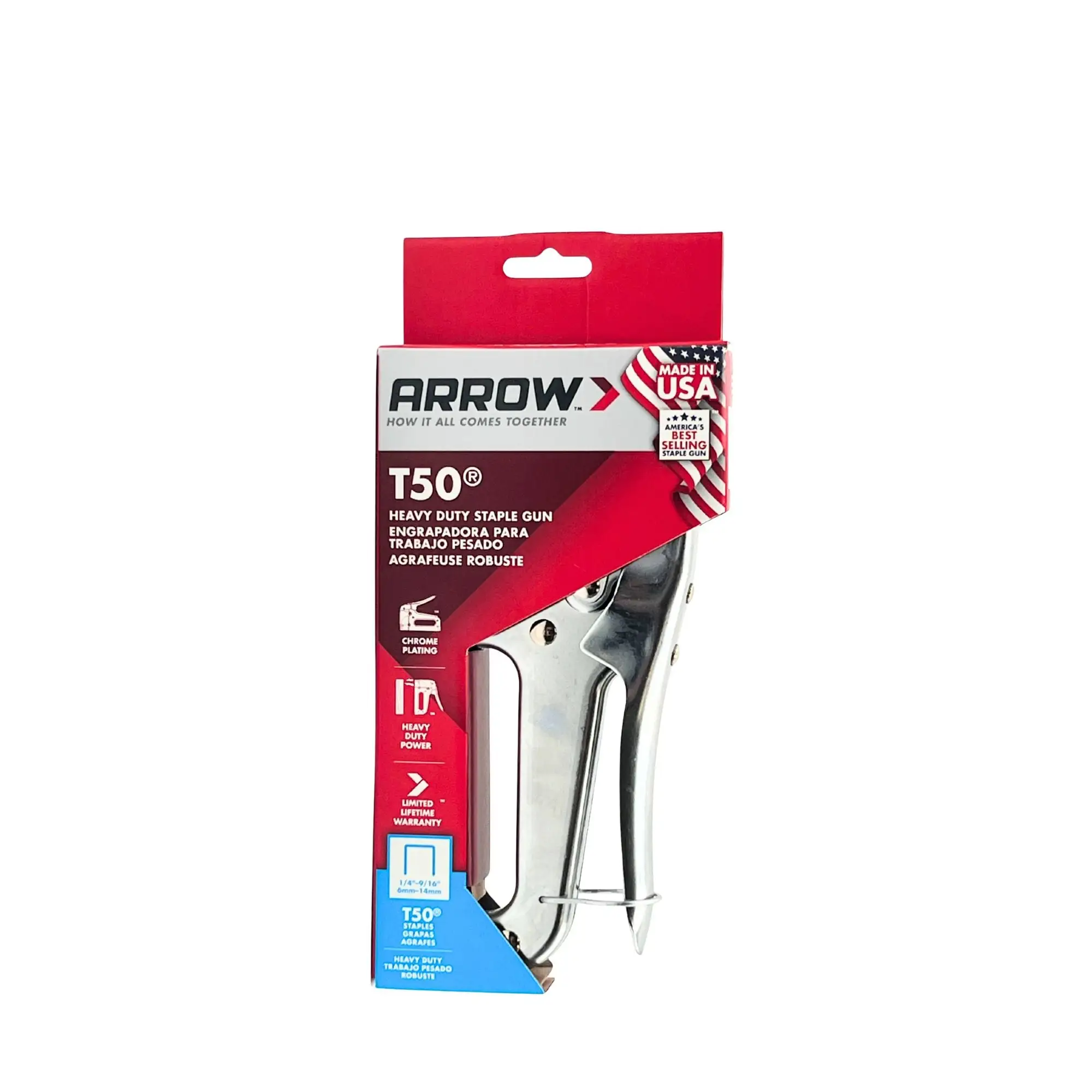 Arrow T50 Heavy Duty Staple Gun trust and reliability