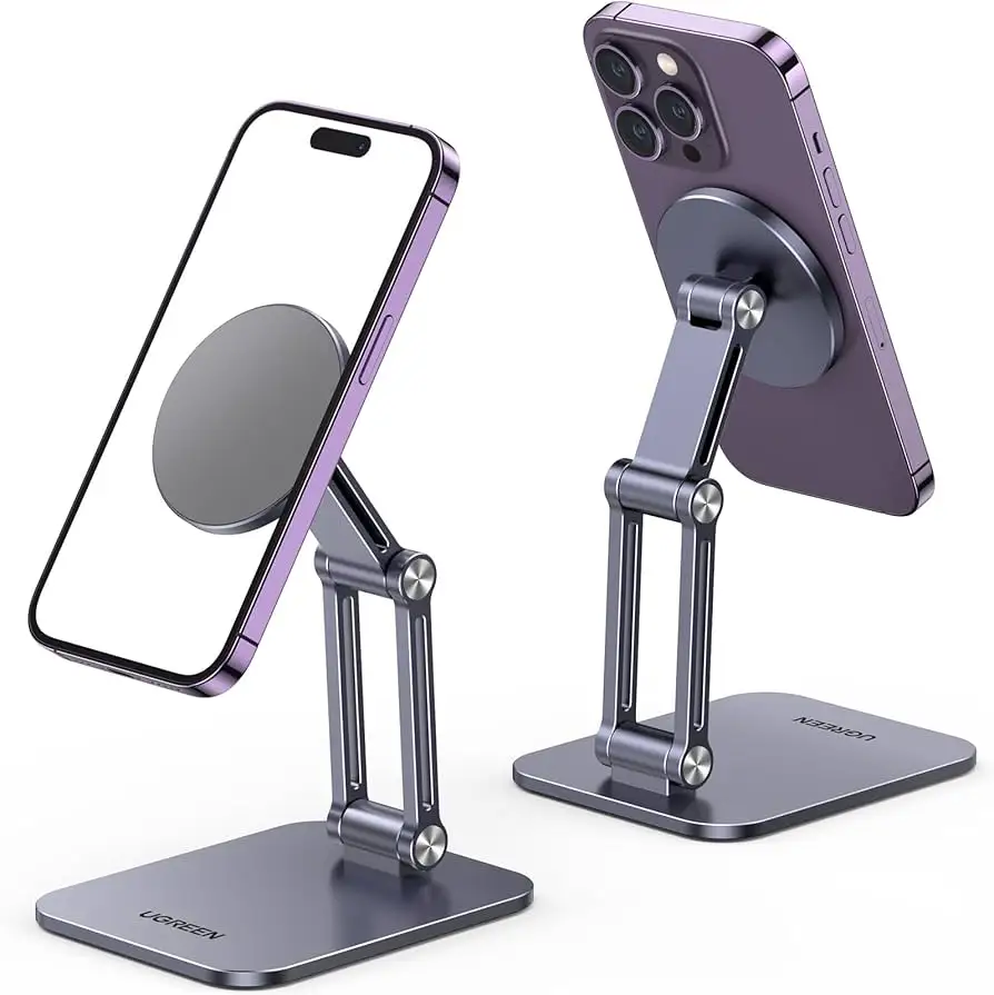 UGREEN Magnetic Phone Stand rotation and adjustment design