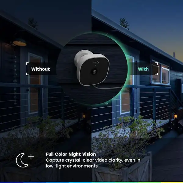 myQ Smart Garage Camera product close-up view
