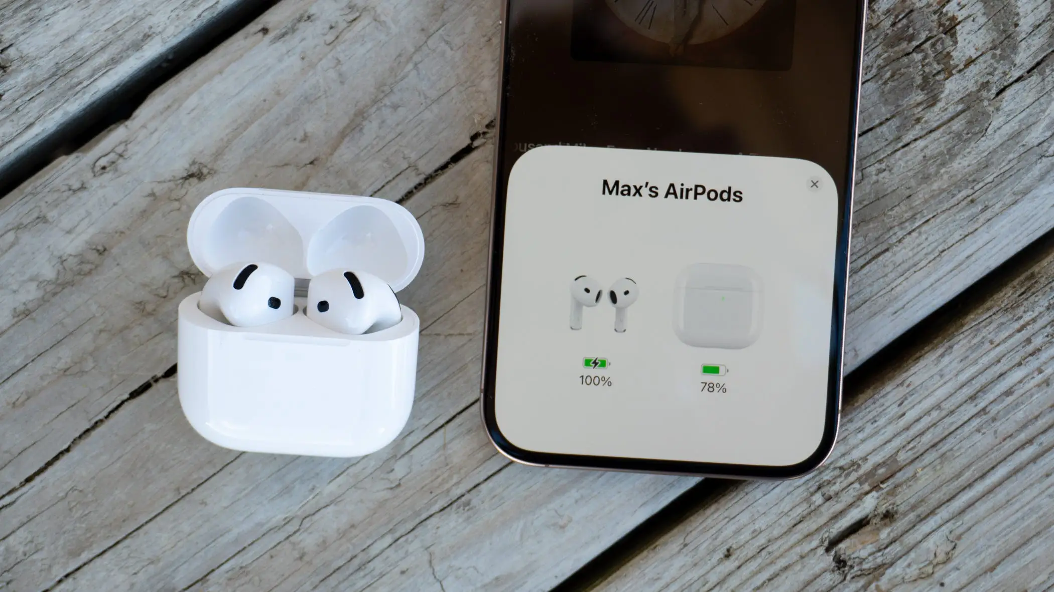 Apple AirPods 4 ANC model close-up view
