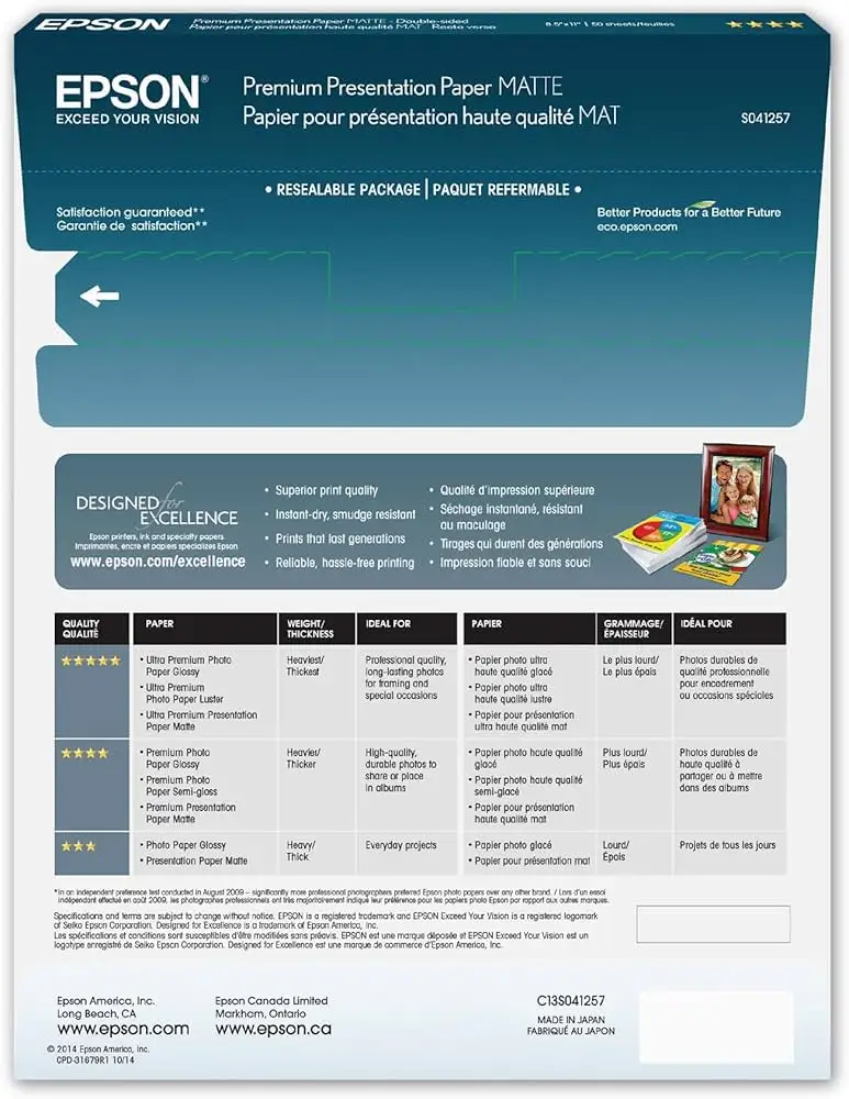 Epson Heavyweight Matte Paper Review: Quality Verdict