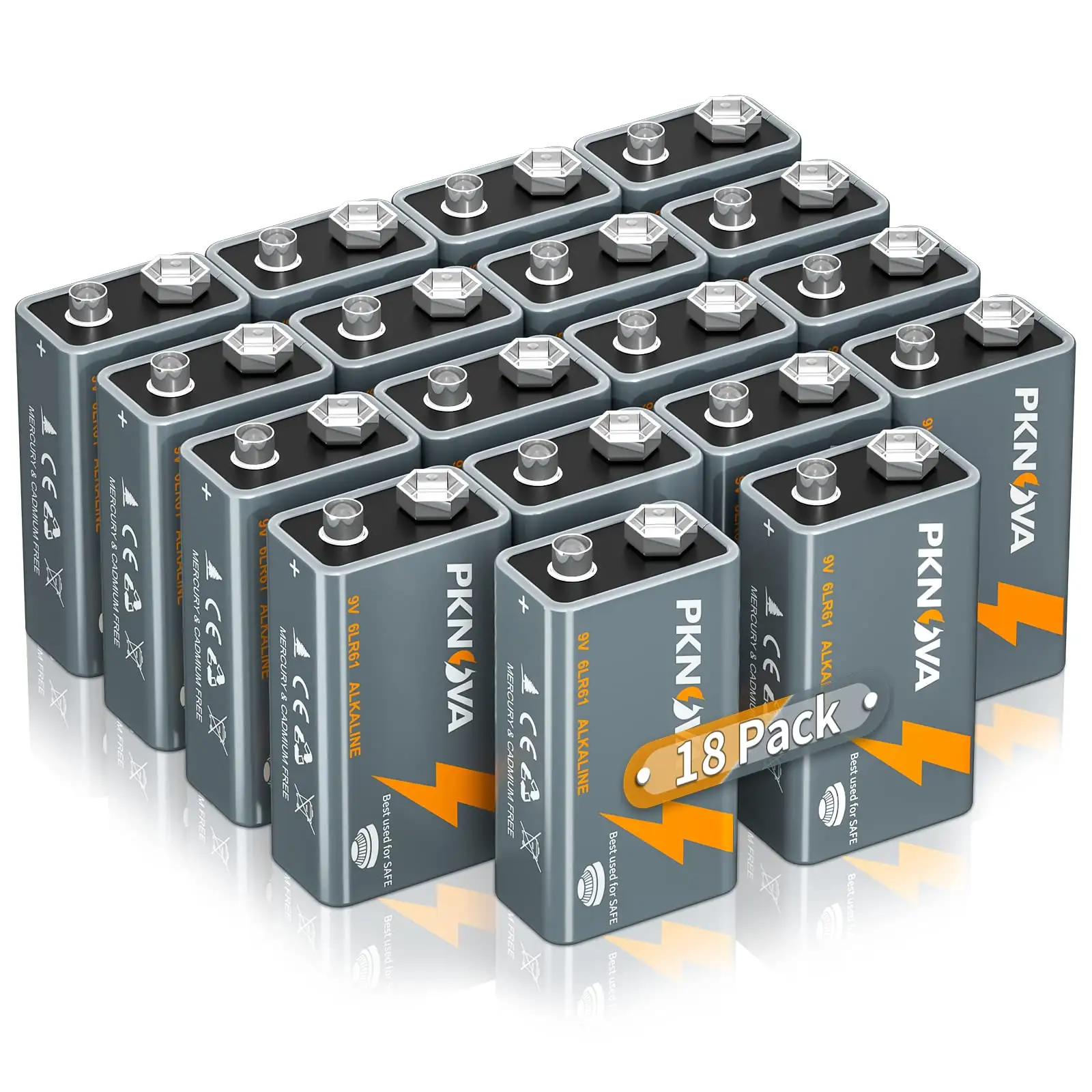 Duracell Coppertop 9V Battery bulk packaging