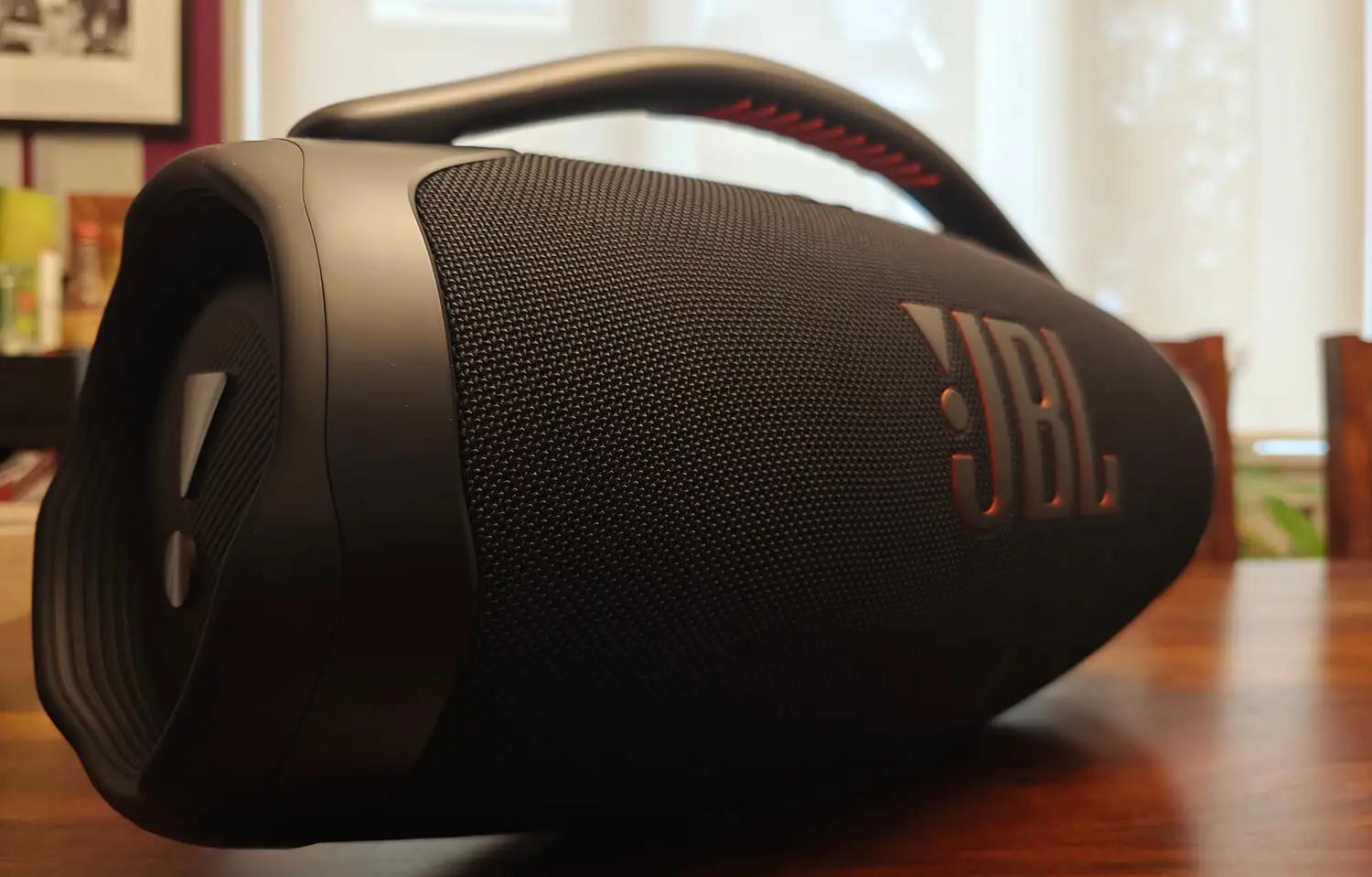 JBL Boombox 3 portable Bluetooth speaker outdoor use