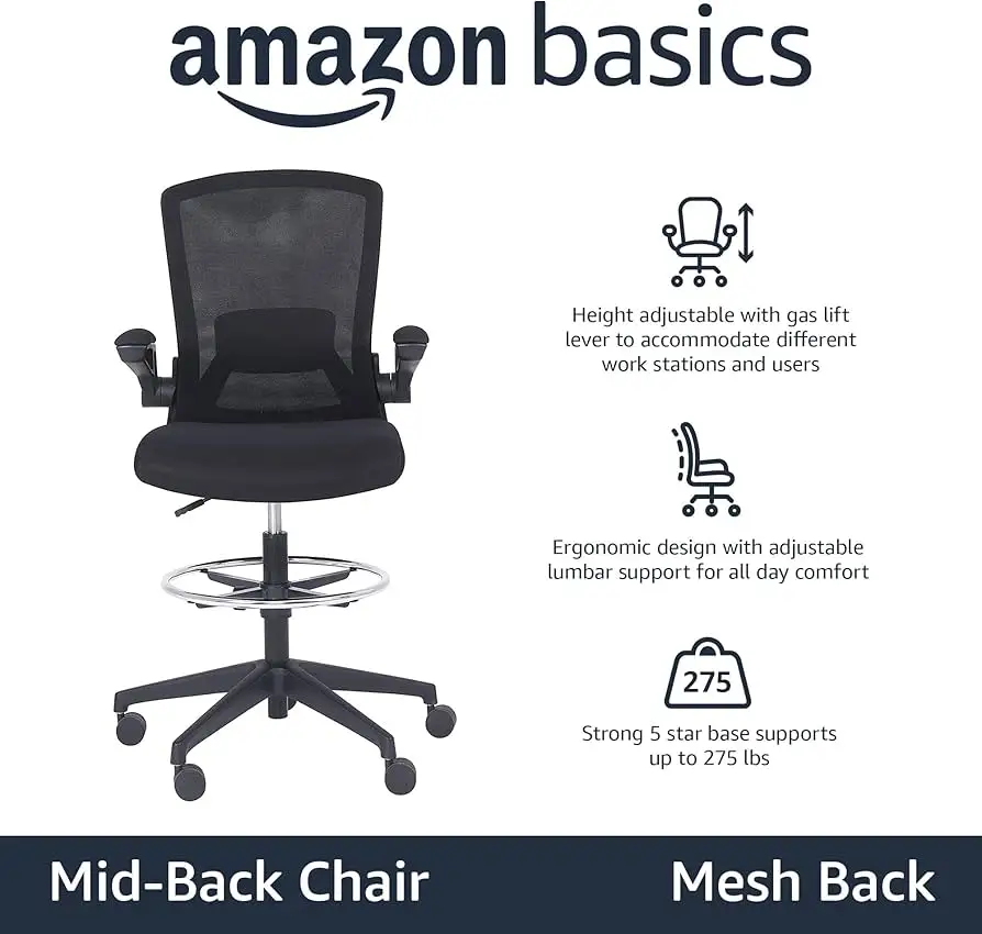 Amazon Basics Rolling Desk Chair Review & Verdict