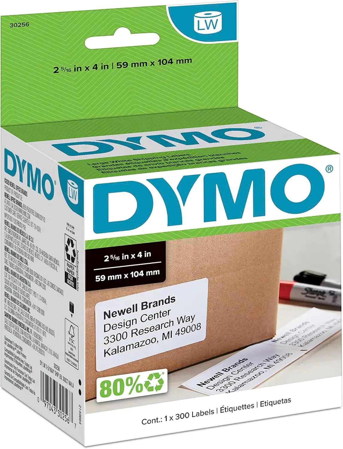 DYMO Authentic LW Large Shipping Labels Review: 7.8/10