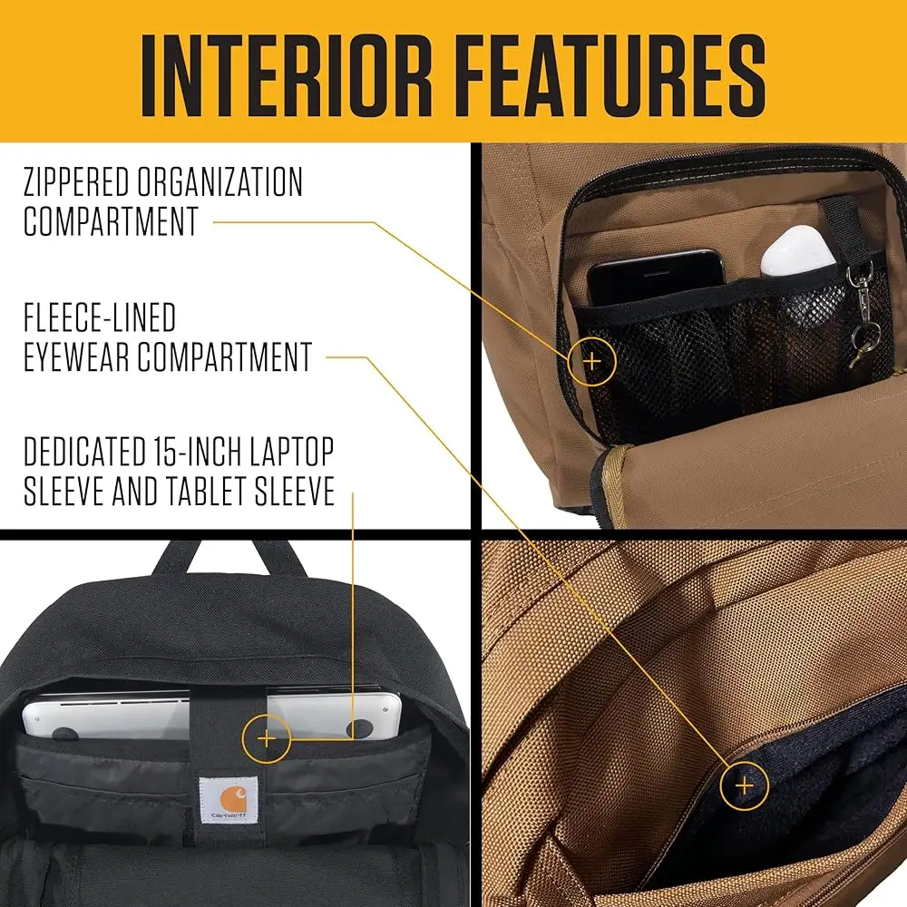 Carhartt 23L backpack alternatives table with other Carhartt packs