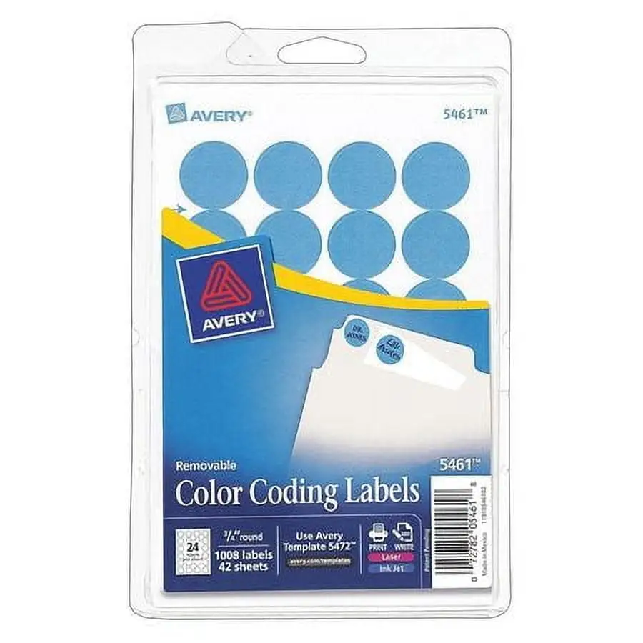 Avery Removable Color-Coding Labels value and pricing overview