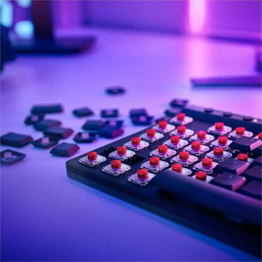 Logitech G515 TKL wireless gaming keyboard top view