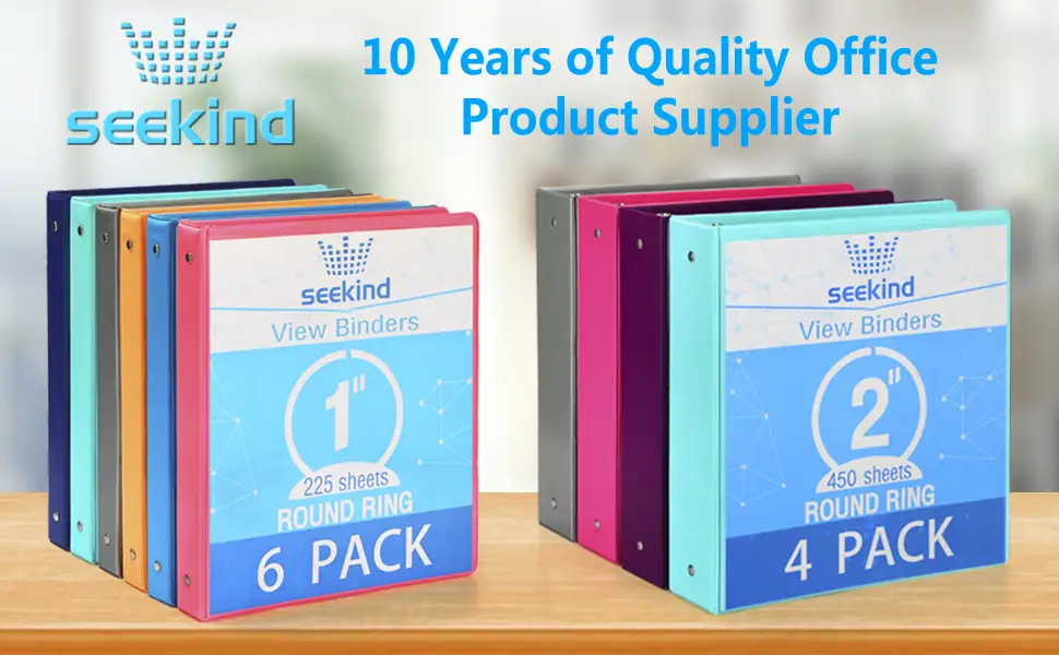 Avery Insertable Plastic Dividers with pockets for loose sheets