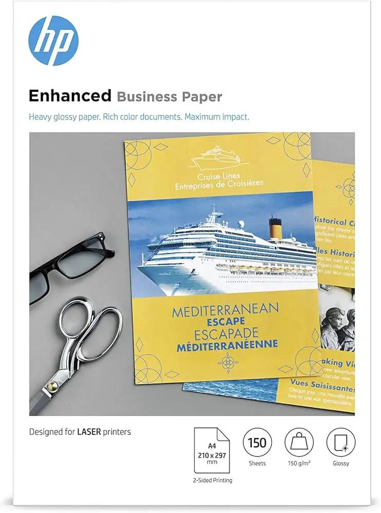 HP Enhanced Business Paper packaging comparison