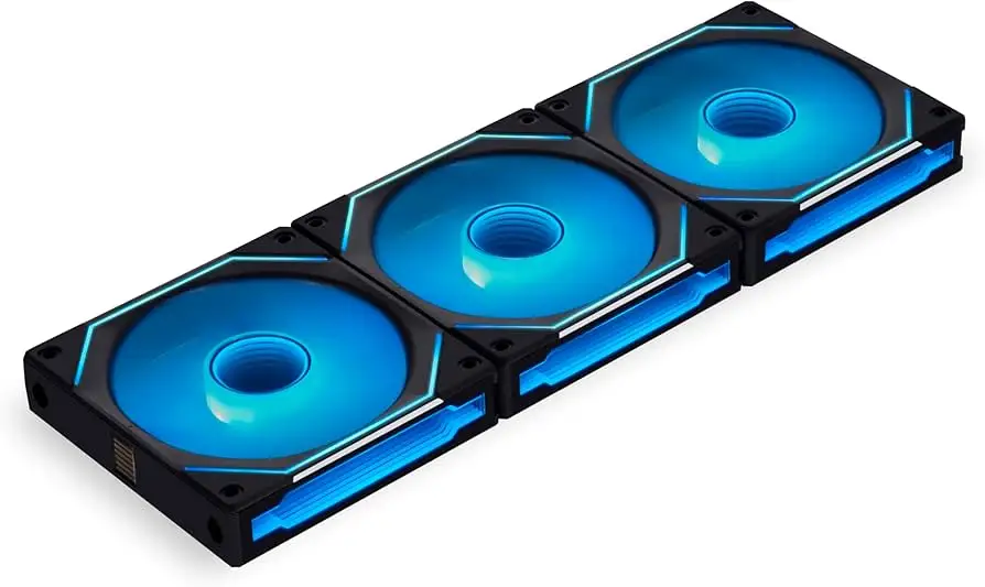 Lian Li UNI Fan SL-INF 120 RGB in glass panel case