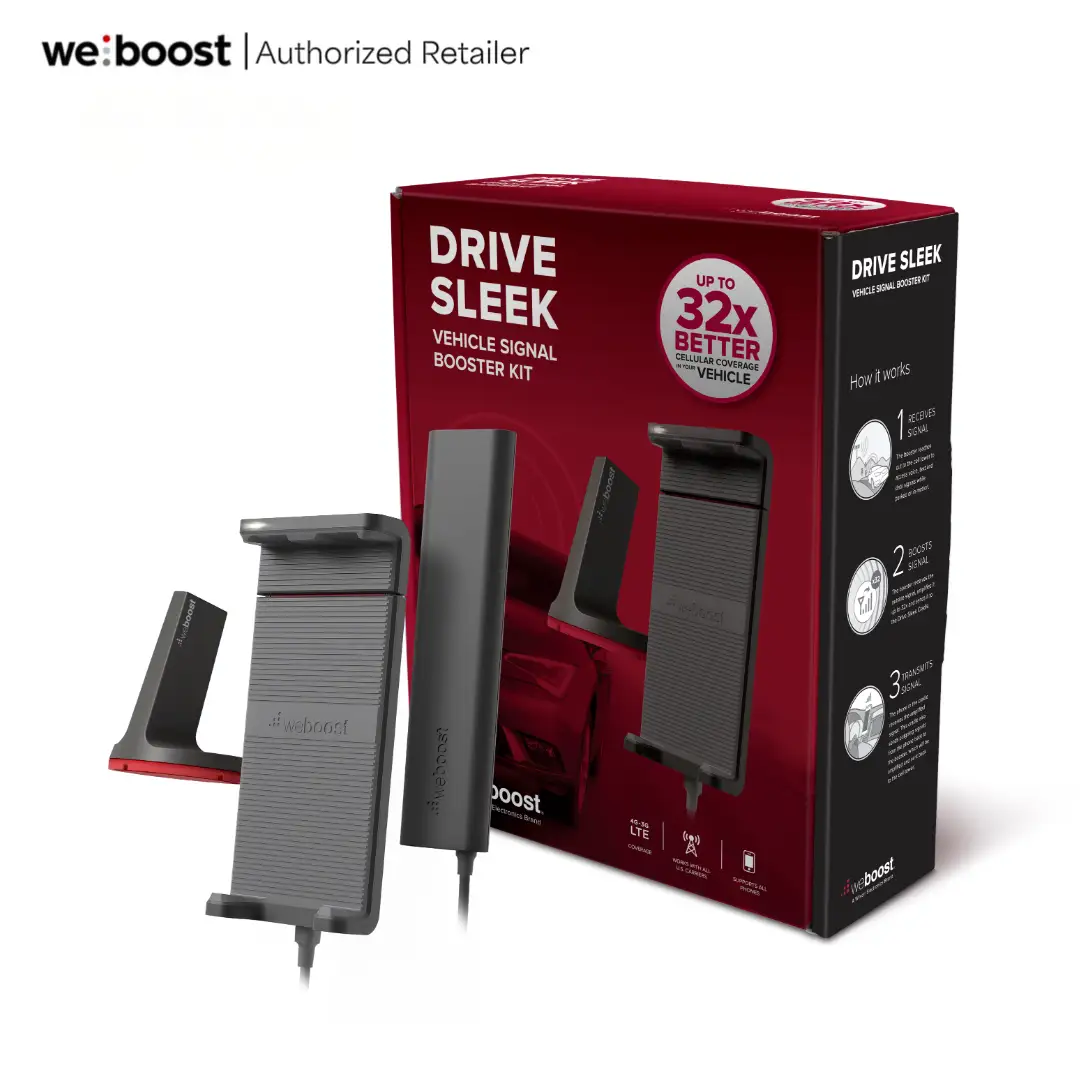 weBoost Drive Sleek low-profile install with cradle mount