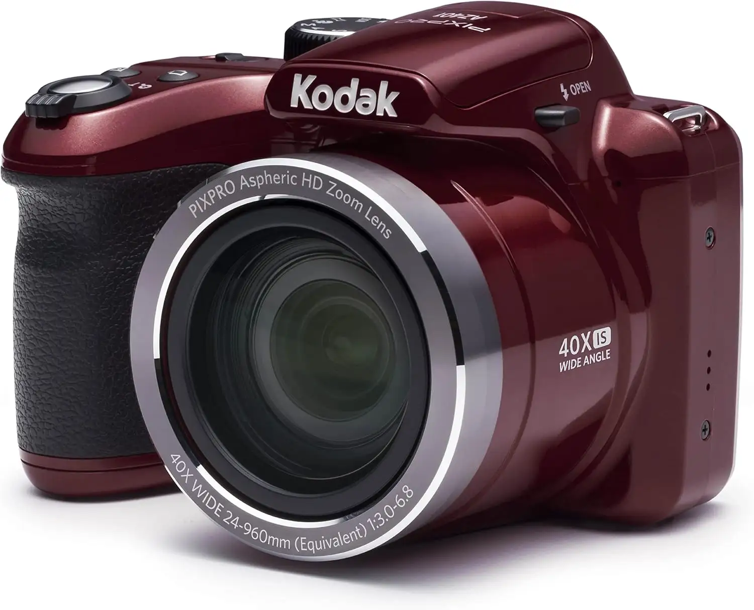 Kodak AZ401RD camera rear LCD display