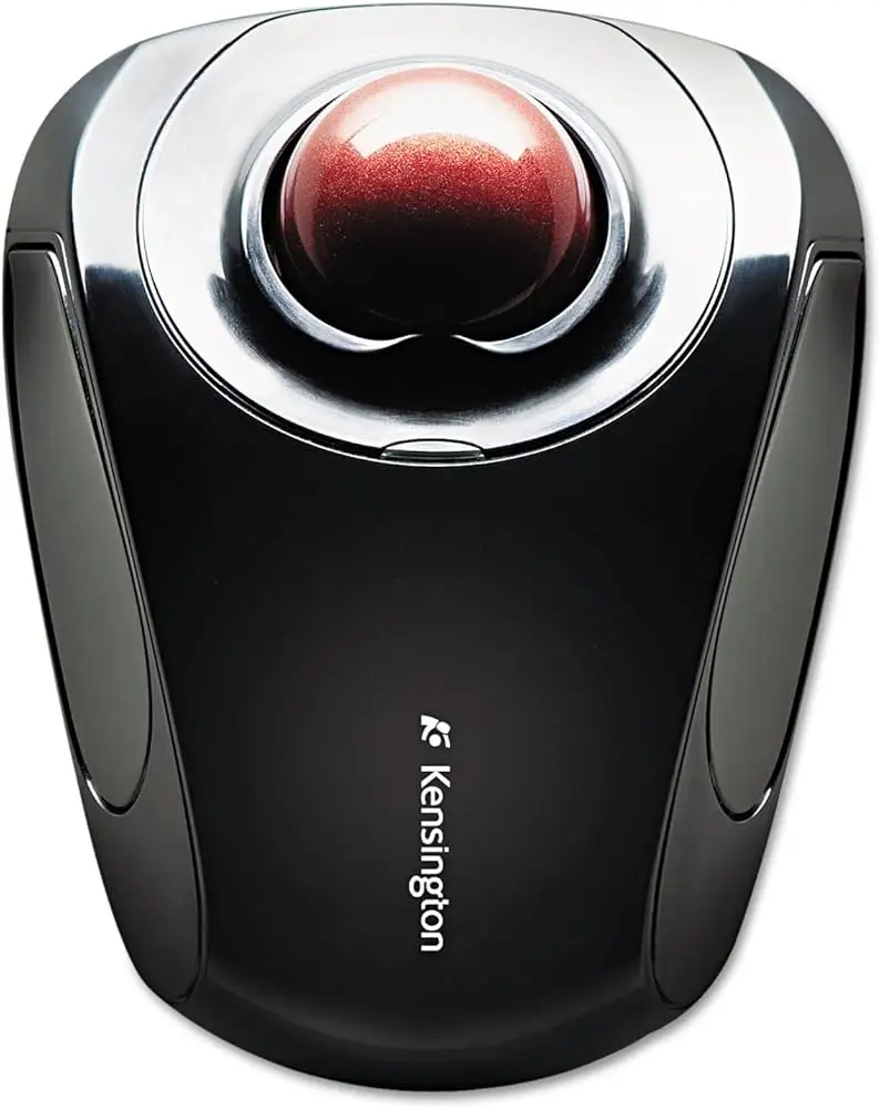Kensington Orbit Wireless Trackball close-up view