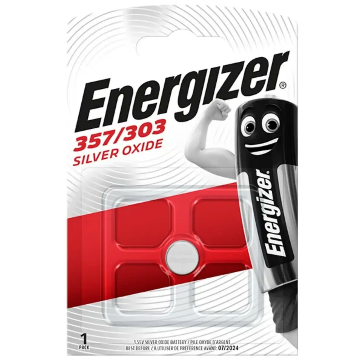 Energizer 357/303 battery outdated stock complaint