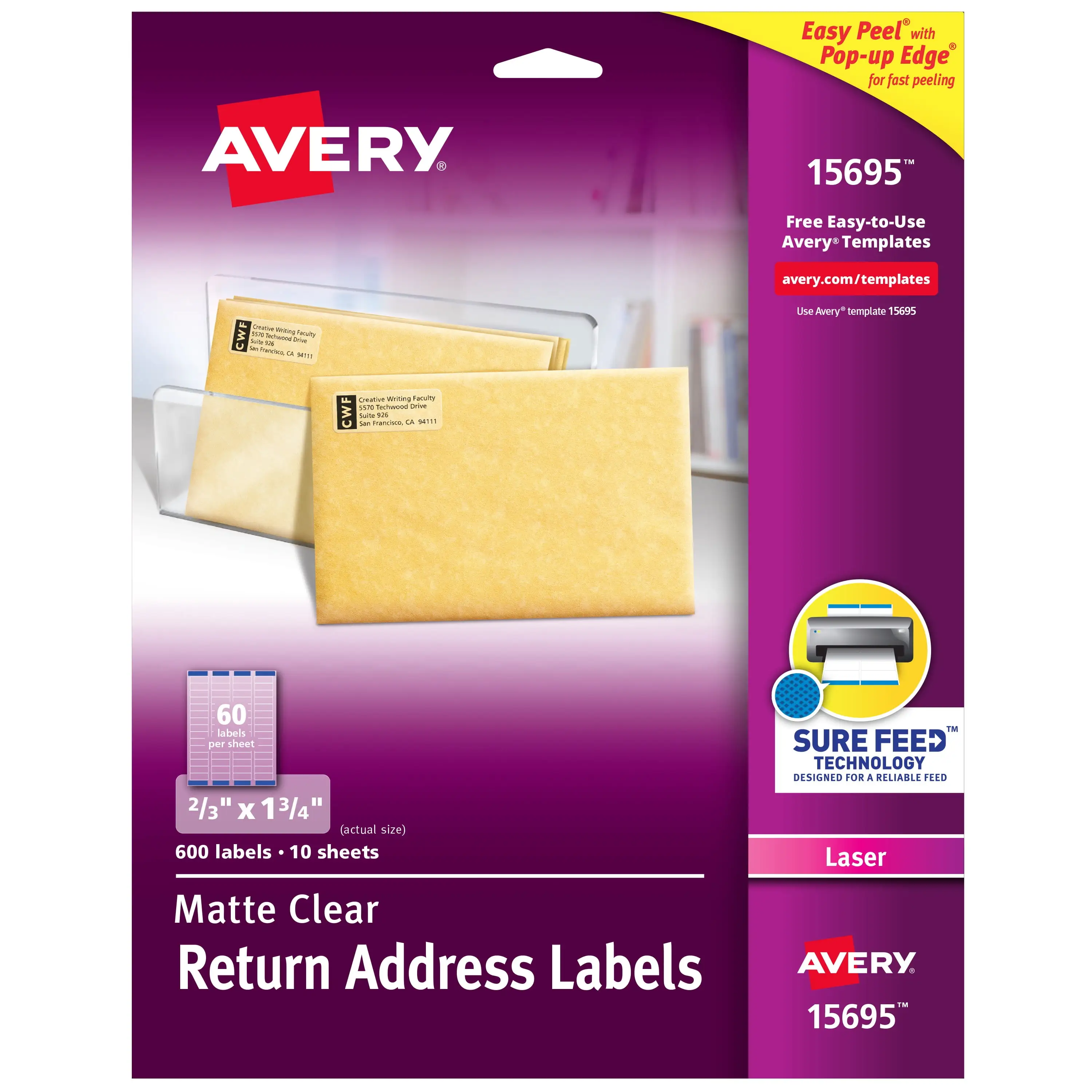 Avery 0.75" Yellow Labels Review: Durable but Software Flaws
