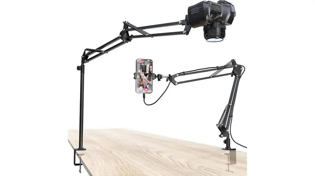 UBeesize Overhead Camera Mount Review: Flexible Yet Limited