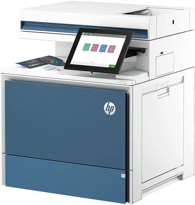 HP OfficeJet Pro 8139e showing Instant Ink cartridges