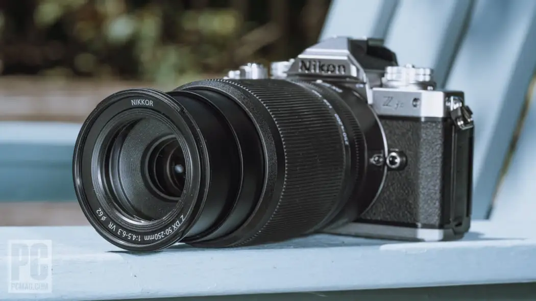 Nikon Z DX 50-250mm VR lens travel portability