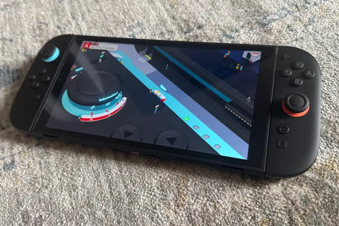 Nintendo Switch OLED model vibrant display