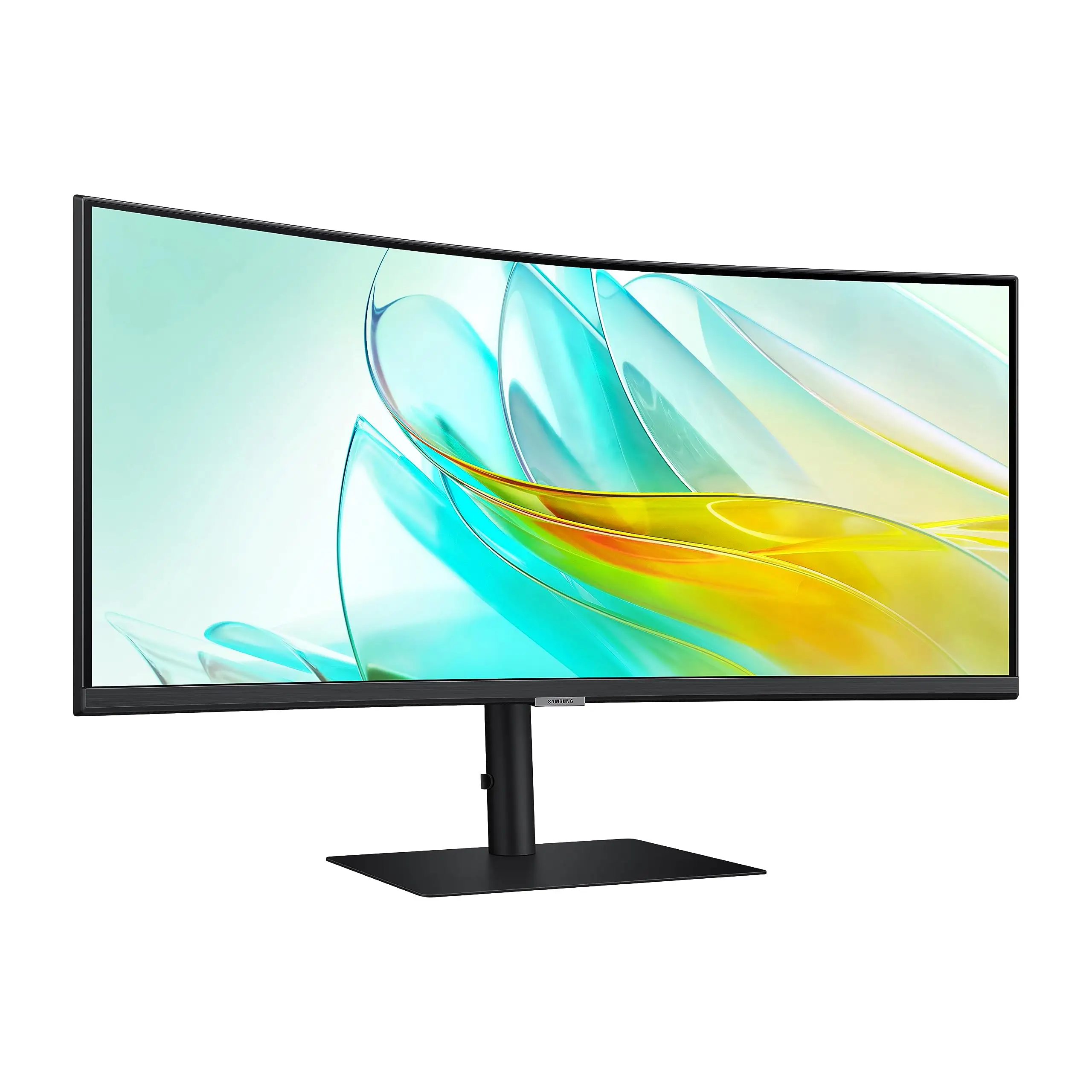 Samsung S65UA ultrawide curved monitor side profile