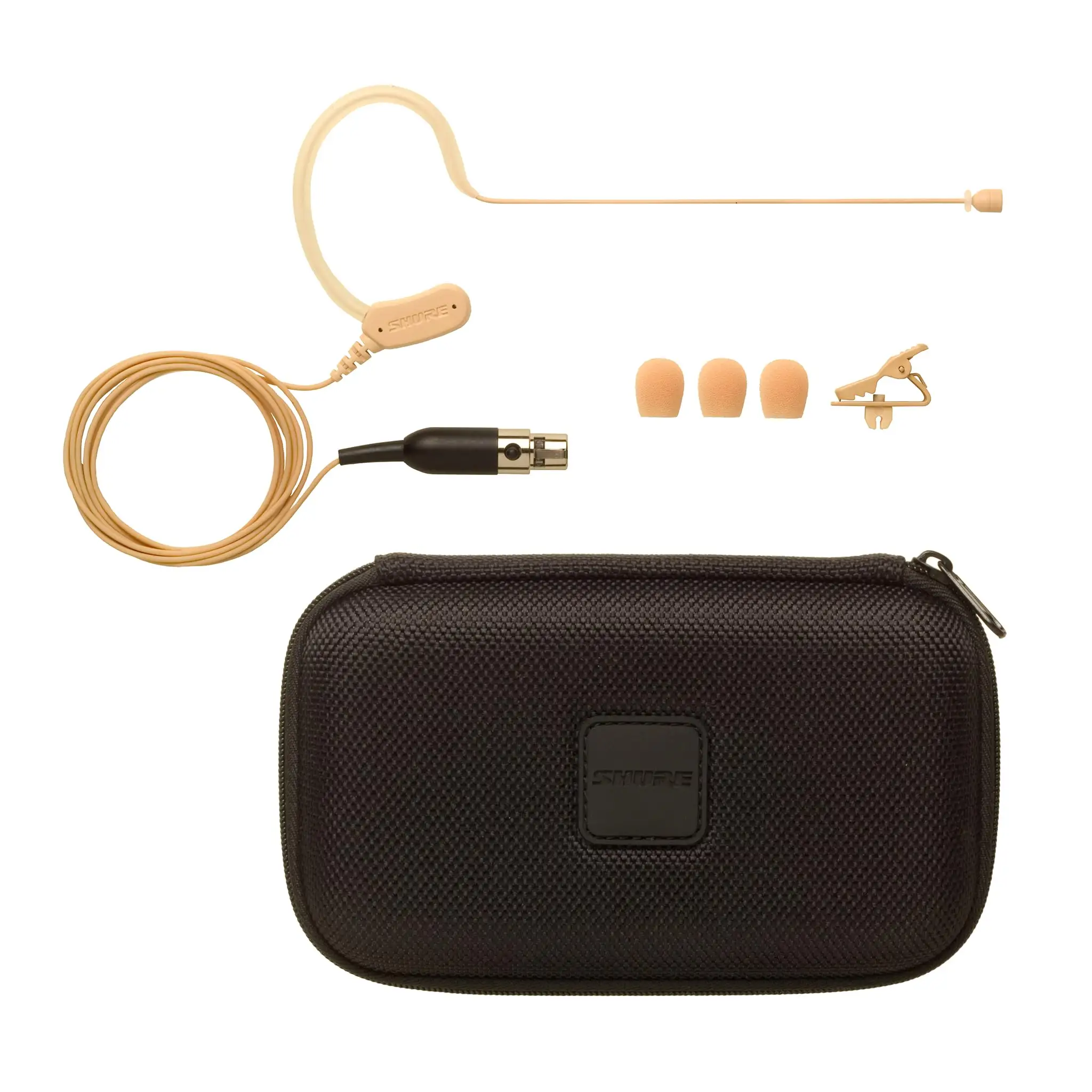 Shure MX153 earset microphone retail packaging