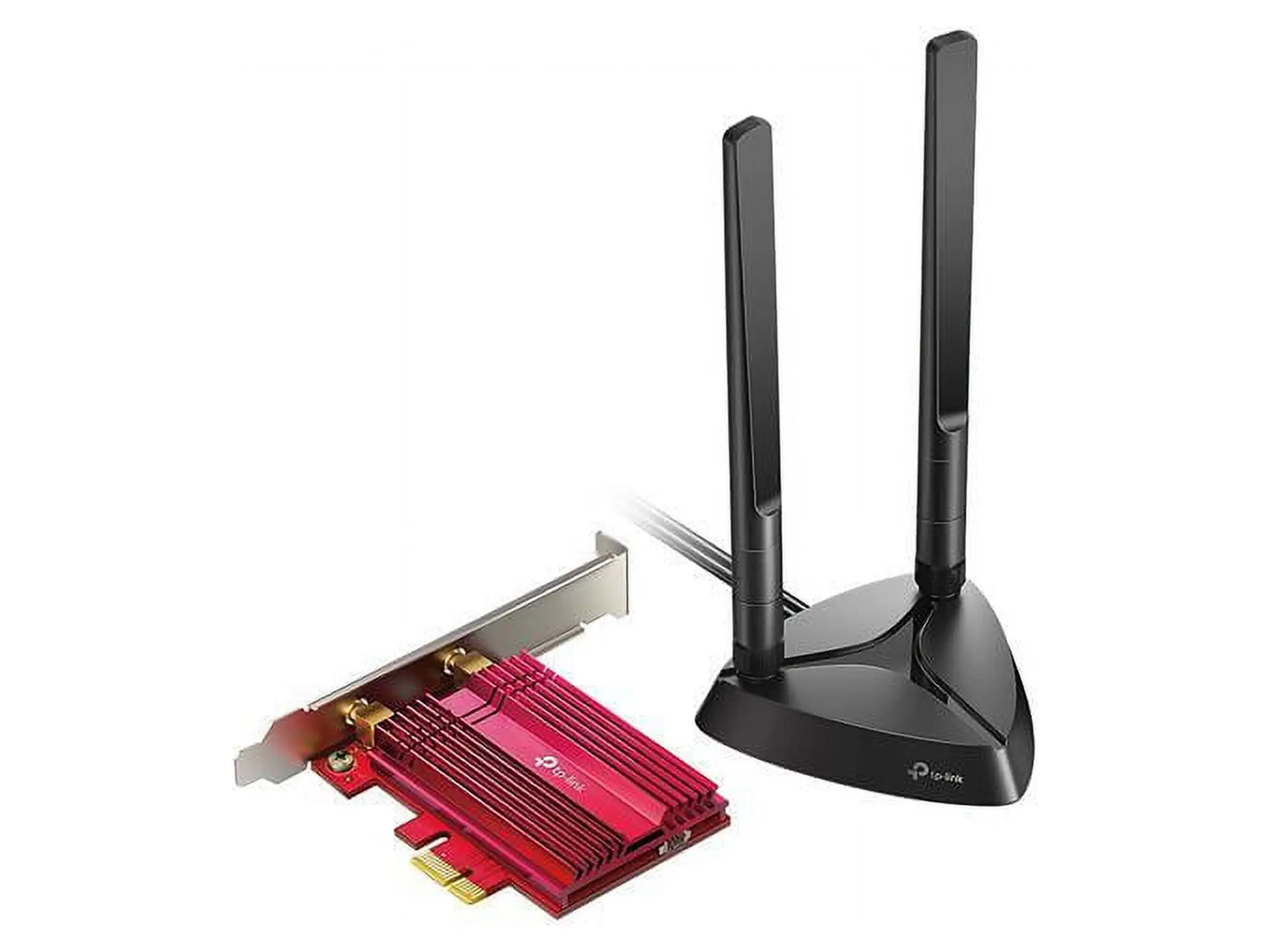 TP-Link Archer TX55E retail box and accessories