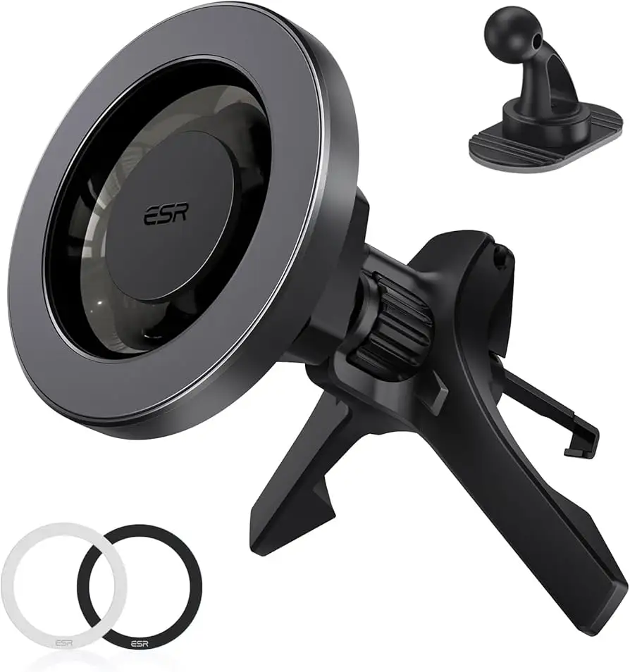ESR MagSafe Car Mount with HaloLock case