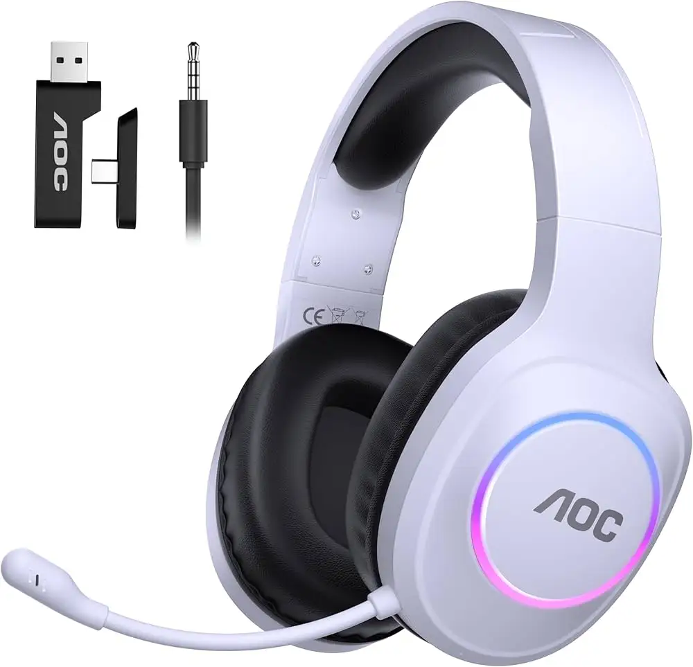 AOC GH401 headset product close-up review image