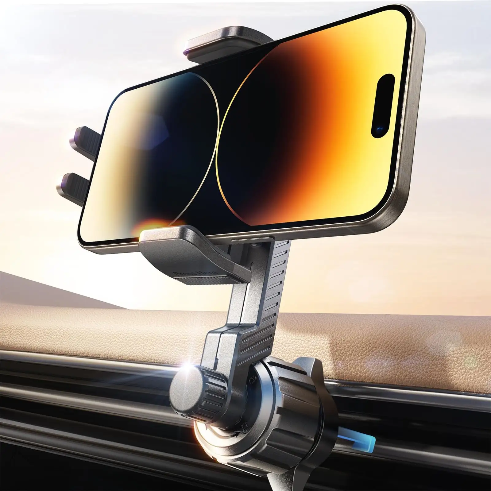 LISEN cell phone holder durability in heat
