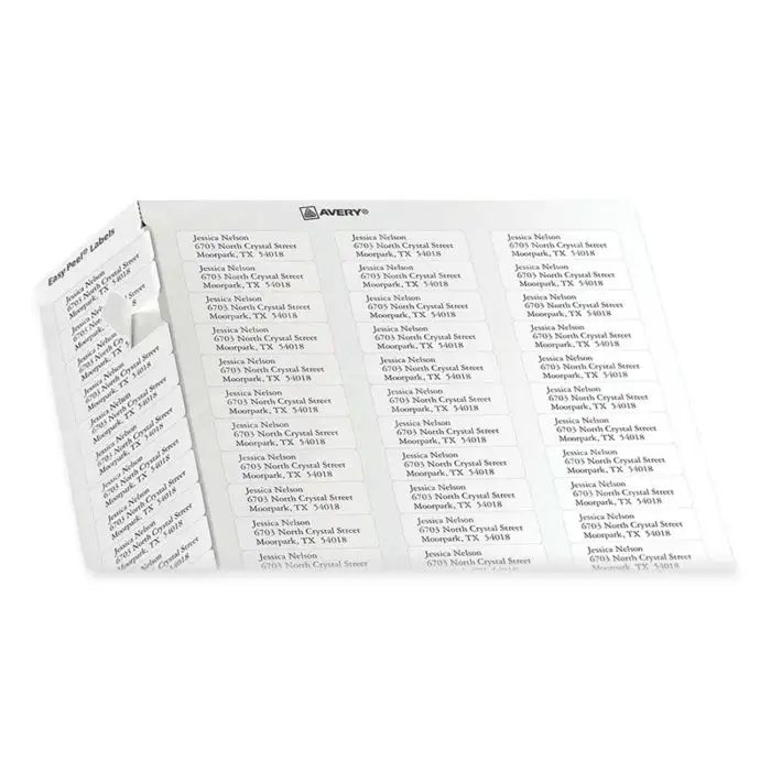 Avery 05267 labels bulk mailing performance