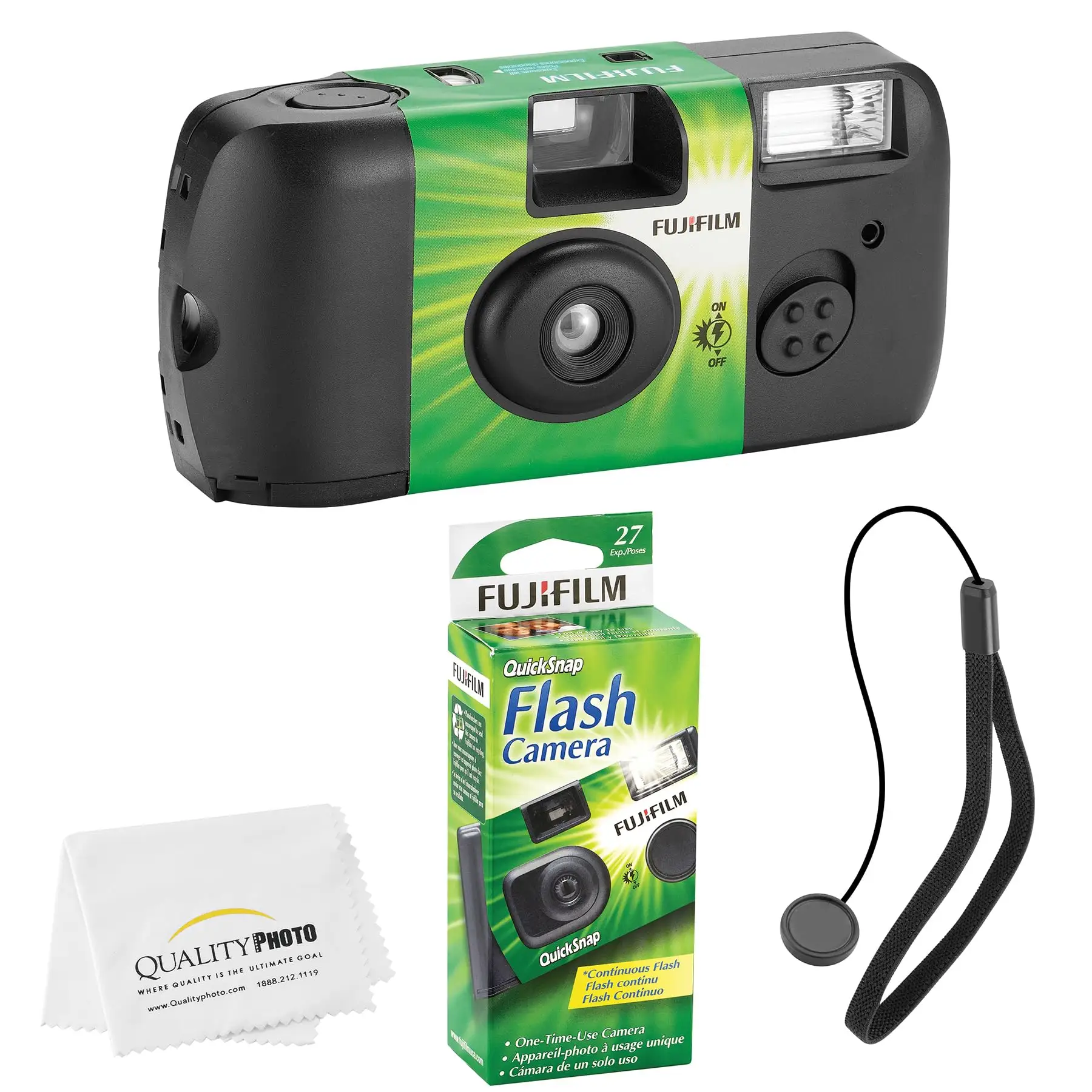 Fujifilm QuickSnap Flash 400 disposable camera consensus highlights and complaints
