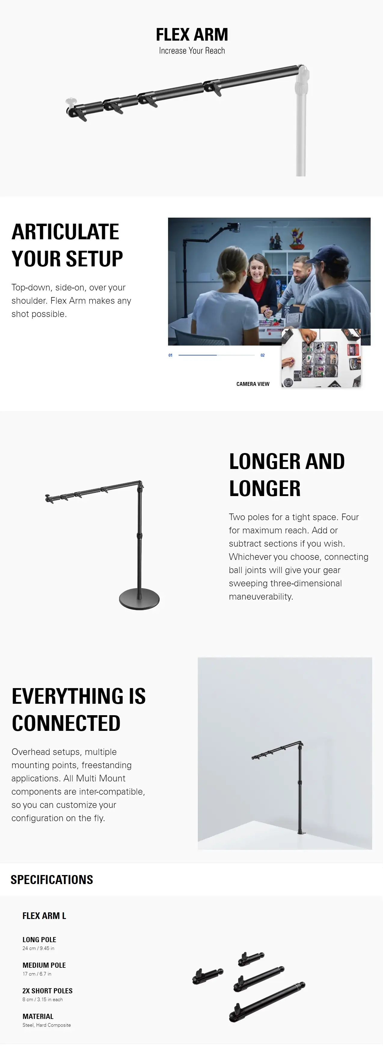 Elgato Flex Arm L Review: Sturdy but Add-On Needed