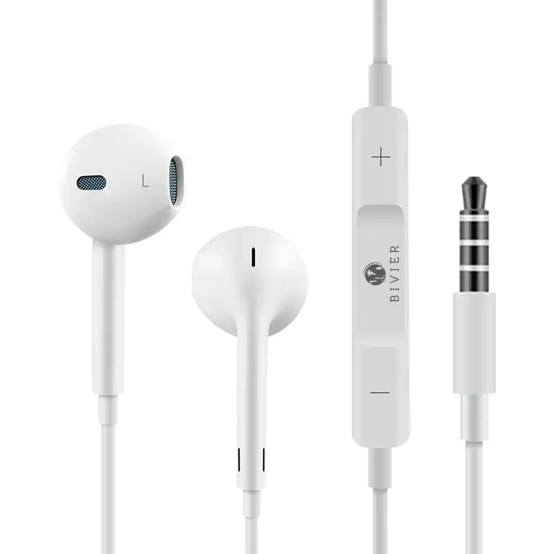 Samsung Wired Headset closeup with inline controls
