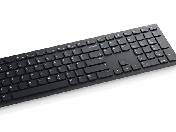 Dell Pro KM5221W keyboard and mouse close-up