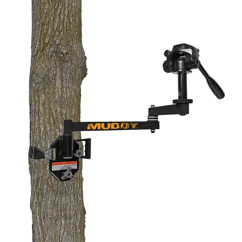 MUDDY Hunt Hard Camera Arm adjustment points