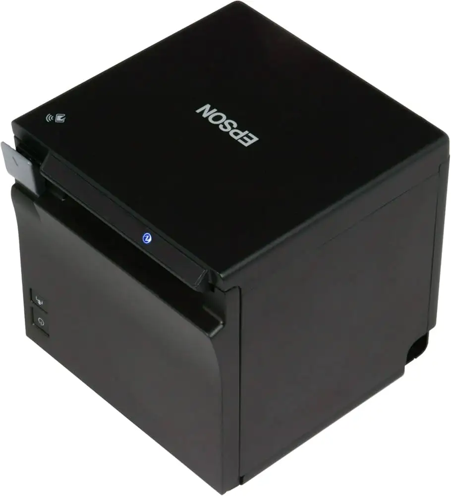 Epson TM-M30 thermal receipt printer reliability and warranty context