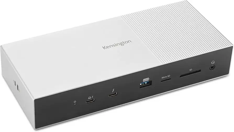 Kensington SD5000T5 Thunderbolt 5 Dock rear ports view