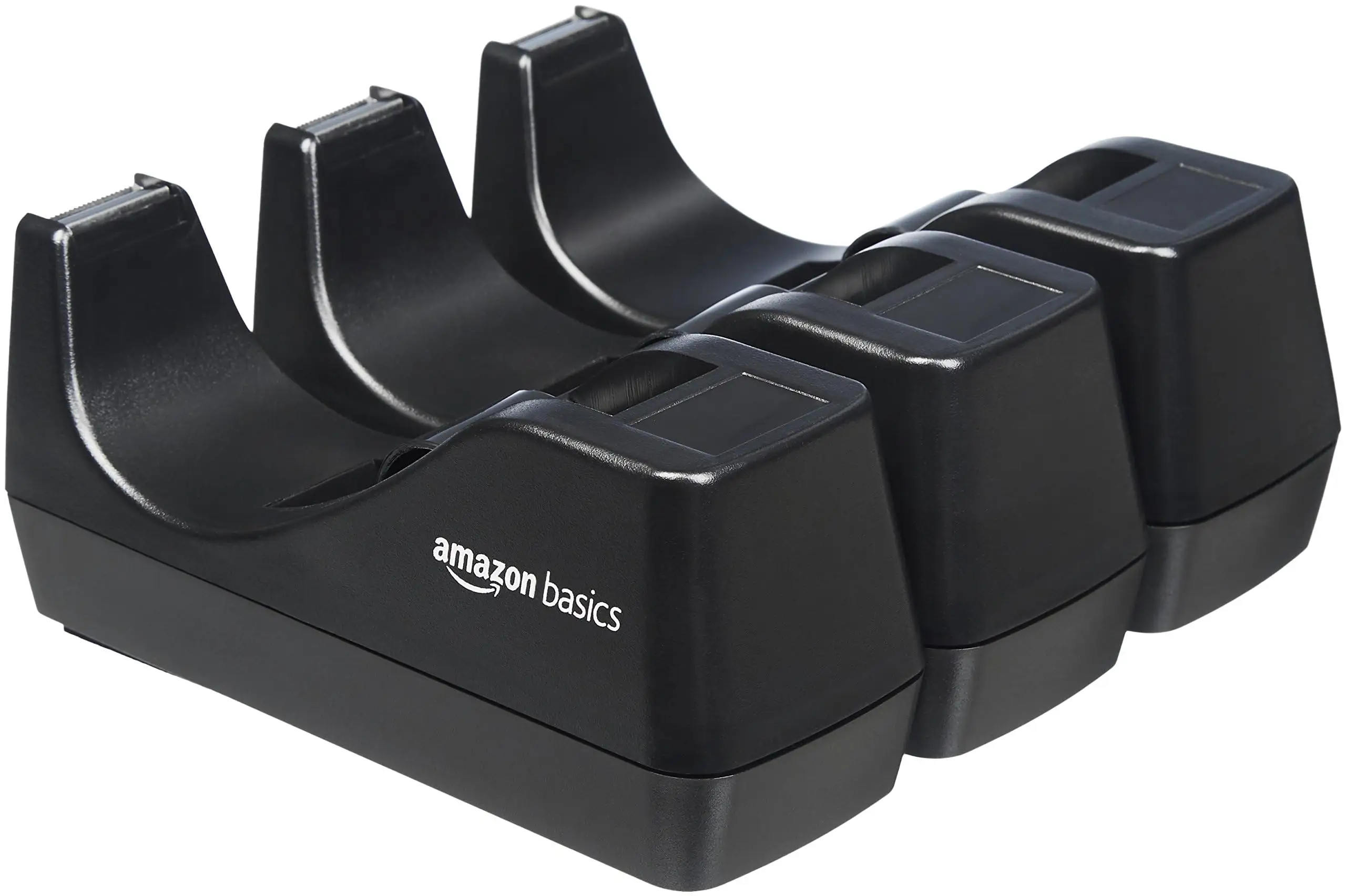 Amazon Basics Weighted Tape Dispenser close-up view