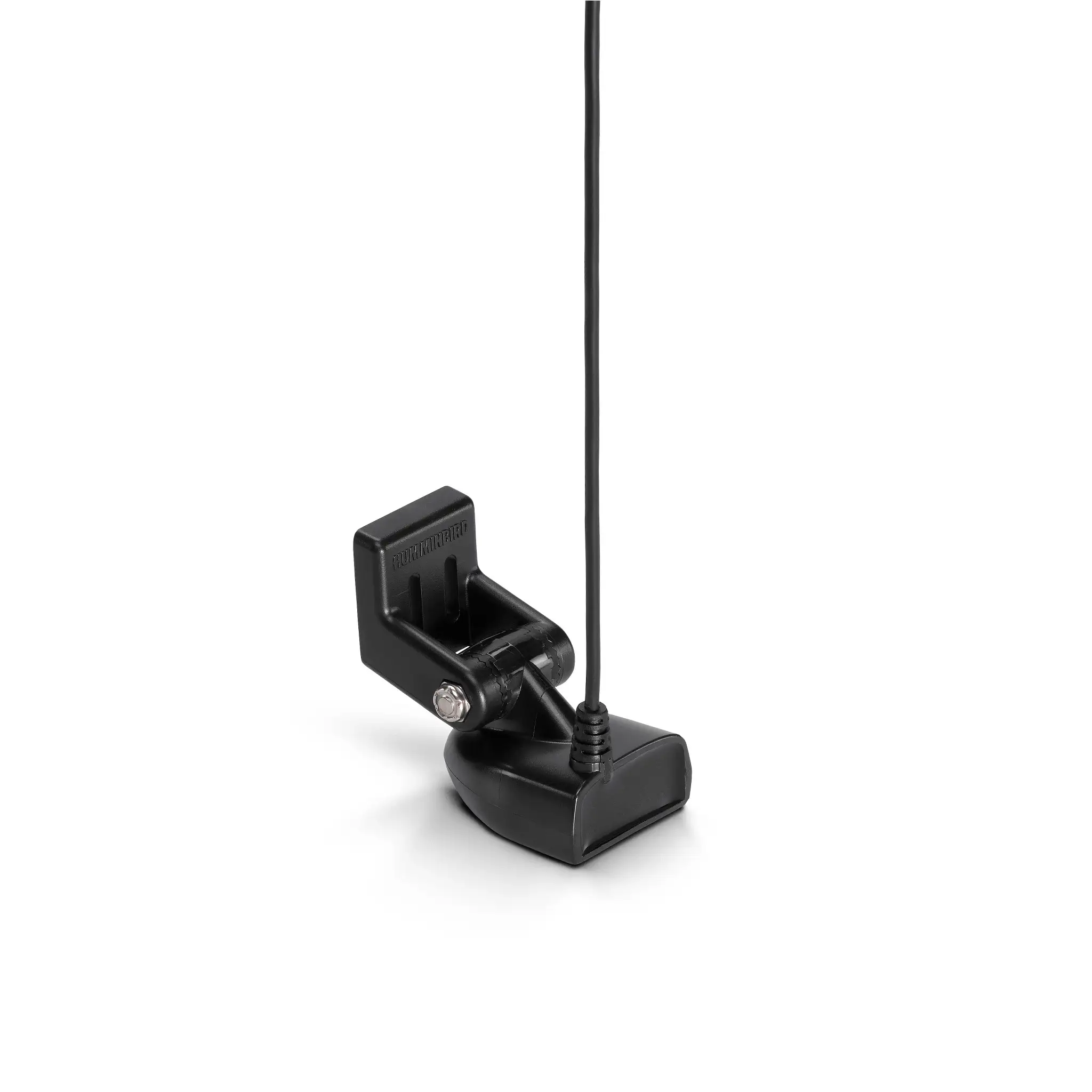 Humminbird XNT 9 20 T close-up cable and mount detail
